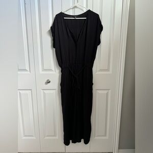 Rock & Republic Women’s Black Rayon Jumpsuit Lightweight Black Size XL